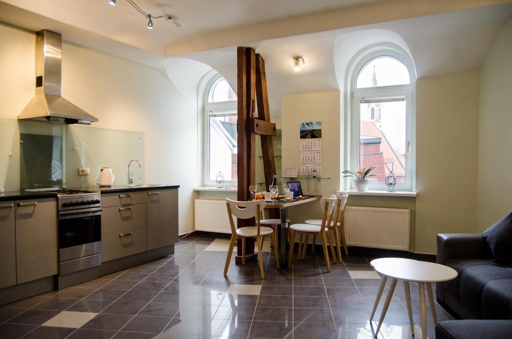 City Inn Riga Apartment, Old Town Panorama View With Parking מראה חיצוני תמונה
